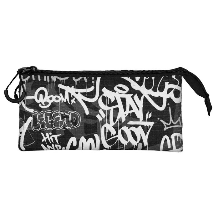 Pro-Dg Estuche Portatodo Triple Street Negro