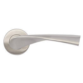 HERRAJES ALK Manivela con Roseta Inox 304 Modelo Zeus D53