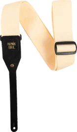 Ernieball Correa para Guitarra y Bajo de Polipropileno, Ajustable de 43 a 75 Pulgadas, Color Crema