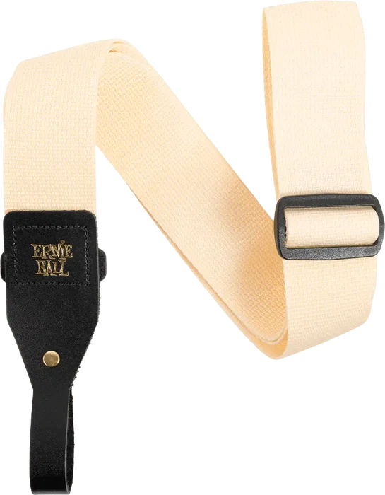 Ernieball Correa para Guitarra y Bajo de Polipropileno, Ajustable de 43 a 75 Pulgadas, Color Crema Ernieball Correa para Guitarra y Bajo de Polipropileno, Ajustable de 43 a 75 Pulgadas, Color Crema