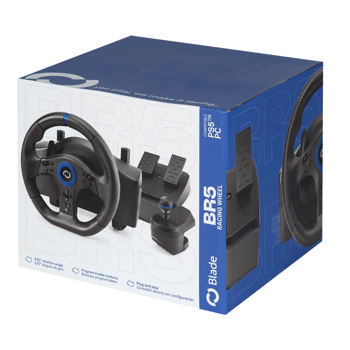 Blade BR5 Racing Wheel para PS5 y PC