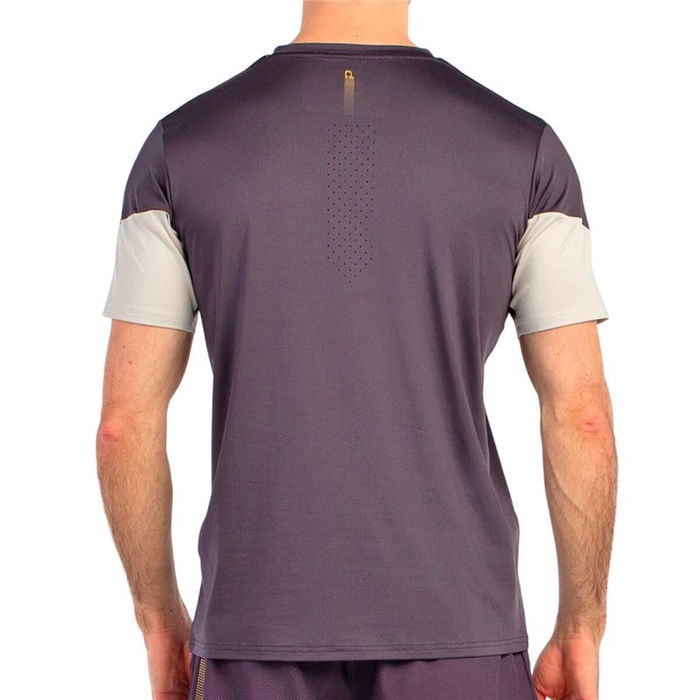 Camiseta de Manga Corta Hombre Bullpadel Brial 700 Magenta Pádel 40