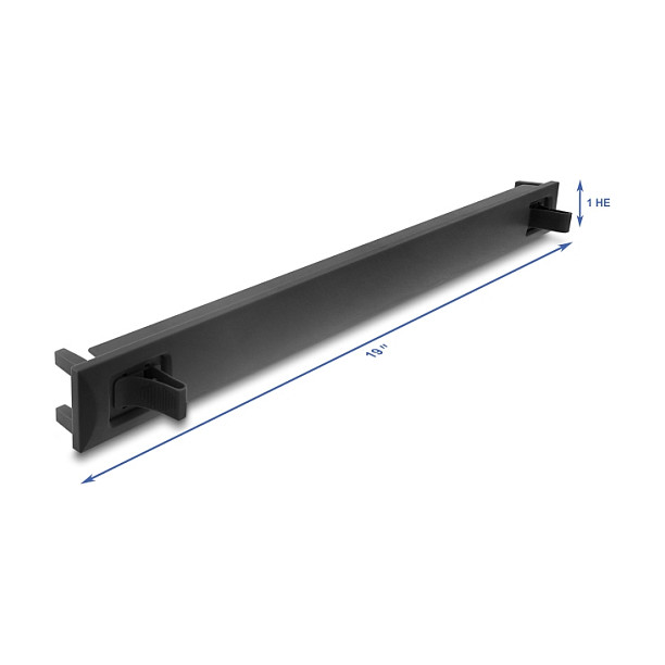 DeLOCK 67208 Tapa ciega 1U en Negro DeLOCK 67208 Tapa ciega 1U en Negro