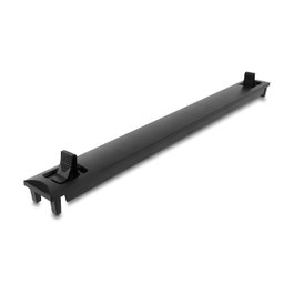 DeLOCK 67208 Tapa ciega 1U en Negro