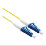 ROLINE 21158842 Cable de Fibra Óptica OS2 LC/LC 9/125 µm 2 m Simplex LSOH Amarillo