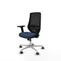 PIQUERAS Y CRESPO Silla de oficina Mardos con mecanismo Sincro Azul marino
