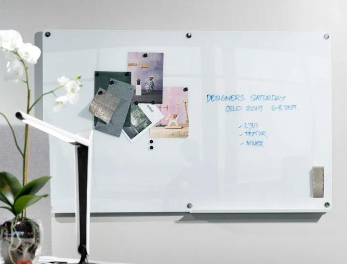 Q-connect Borrador Magnético Pizarra Blanca con Recambio de Fieltro Reemplazable KF16826