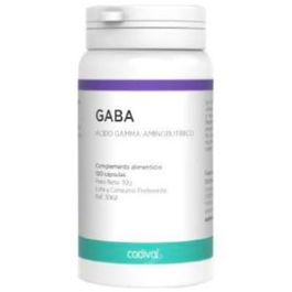 CODIVAL Gaba 100 Cápsulas Veganas Ácido Gamma-Aminobutírico