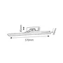 RABALUX Aplique para Cuadro LED Picture slim 12W 466Lm 57cm IP20 Cromo - RAB-3908