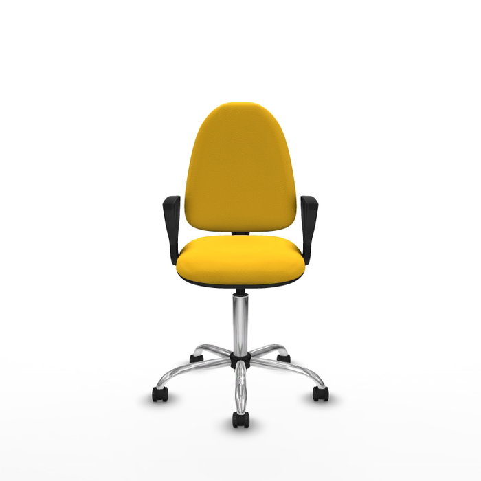 PIQUERAS Y CRESPO Silla de oficina Aýna Amarillo Similpiel PIQUERAS Y CRESPO Silla de oficina Aýna Amarillo Similpiel