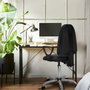 PIQUERAS Y CRESPO Silla de oficina Aýna Amarillo Similpiel