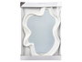 Giftdecor Espejo Plástico Forma Blanco 80.5 cm Alto x 56 cm Ancho x 4.8 cm Profundidad (Set de 4)