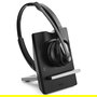 EPOS Auriculares Diadema Inalámbricos para Oficina Impact D 30 USB ML, Negro, Supraaural, Microfono con Cancelación de Ruido y Carga Rápida