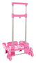 Safta Carro Portamochilas Plegable Triple Rueda Trolley Rosa Claro