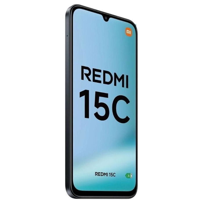 XIAOMI Redmi 15C Smartphone 8GB RAM 256GB, Pantalla 6.9" 120Hz, Batería 6000 mAh, Carga 33W, Cámara 50MP, IP64, Color Negro