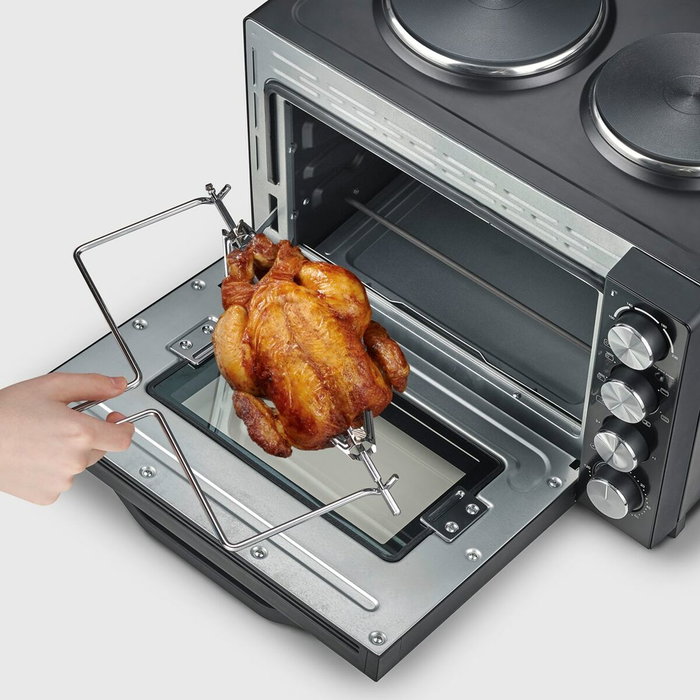 Severin TO 2074 Horno para hornear y tostar con placas de cocción