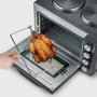 Severin TO 2074 Horno para hornear y tostar con placas de cocción
