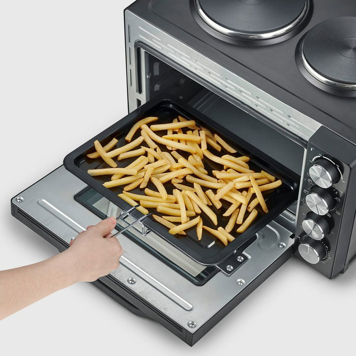 Severin TO 2074 Horno para hornear y tostar con placas de cocción