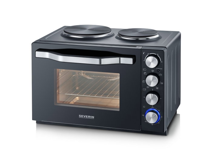 Severin TO 2074 Horno para hornear y tostar con placas de cocción