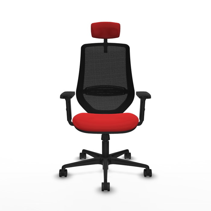 PIQUERAS Y CRESPO Silla de oficina Mardos con mecanismo Sincro Rojo y Negro PIQUERAS Y CRESPO Silla de oficina Mardos con mecanismo Sincro Rojo y Negro