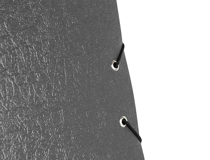 Liderpapel Carpeta para proyectos de cartón gofrado gris, lomo 90mm, tamaño folio Liderpapel Carpeta para proyectos de cartón gofrado gris, lomo 90mm, tamaño folio