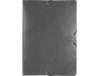 Liderpapel Carpeta proyectos folio lomo 90mm carton gofrado gris