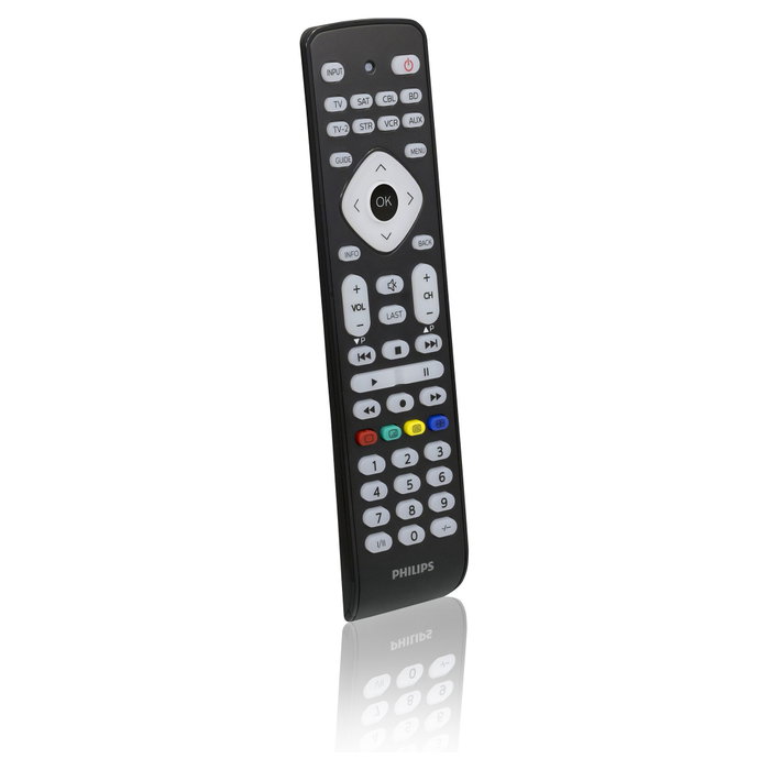 Philips SRP2018/10 Mando a Distancia Universal Negro Philips SRP2018/10 Mando a Distancia Universal Negro