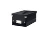 LEITZ Archivador Caja para DVD Click&Store Negro