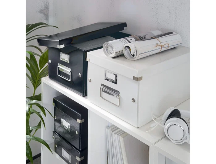 LEITZ Archivador Caja para DVD Click&Store Negro LEITZ Archivador Caja para DVD Click&Store Negro