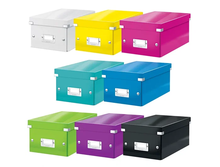 LEITZ Archivador Caja para DVD Click&Store Negro LEITZ Archivador Caja para DVD Click&Store Negro