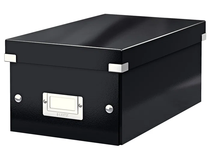 LEITZ Archivador Caja para DVD Click&Store Negro LEITZ Archivador Caja para DVD Click&Store Negro