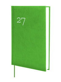 Finocam Agenda Anual 2027 Dynamic Milano Tapa Acolchada Verde