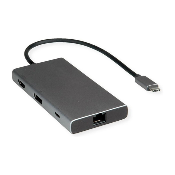 VALUE 12.99.1139 Dockingstation USB Typ C HDMI+DP 4K60 VALUE 12.99.1139 Dockingstation USB Typ C HDMI+DP 4K60