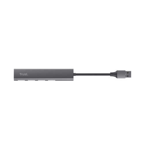 Trust Hub USB 3.2 Gen 1 HALYX con 4 Puertos USB-A para Ordenador, PC, Portátil