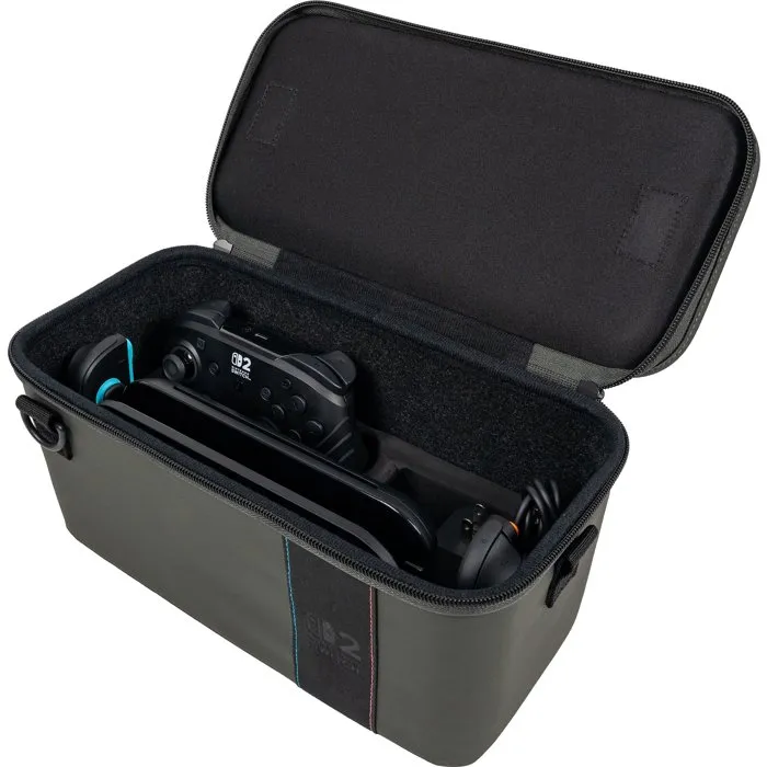 Turtle Beach Funda 2 en 1 PlayTrek para Nintendo Switch 2 - Gris antracita AACFS34207
