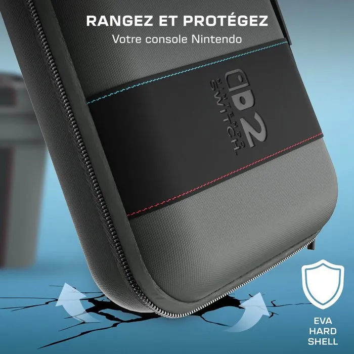 Turtle Beach Funda 2 en 1 PlayTrek para Nintendo Switch 2 - Gris antracita AACFS34207