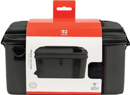 Turtle Beach PlayTrek 2 en 1 Case para Nintendo Switch 2, Gris Antracita