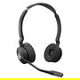 Jabra Engage 75 SE Auriculares Diadema Inalámbricos DECT Supraaurales para Oficina, Negro, Compatible con UC