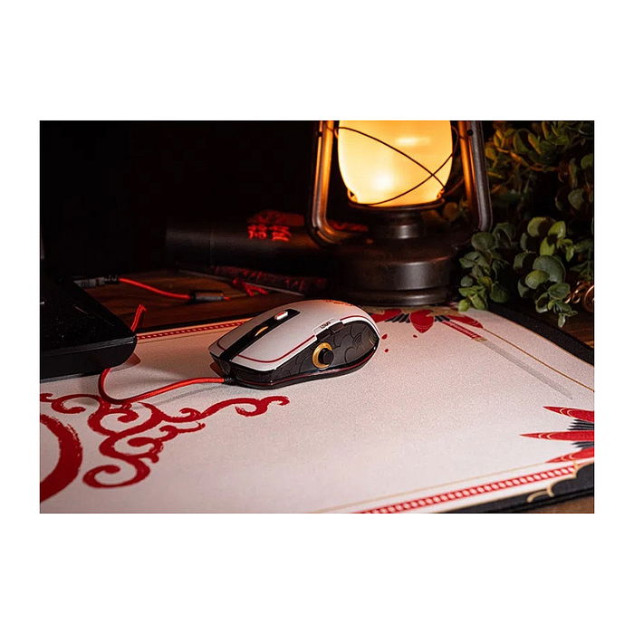 LEXIP X UBISOFT Assassin's Creed Shadows Ratón Óptico para Juegos, 12000 DPI, Cable USB 1.8 m, Color Negro/Dorado/Rojo/Blanco LEXIP X UBISOFT Assassin's Creed Shadows Ratón Óptico para Juegos, 12000 DPI, Cable USB 1.8 m, Color Negro/Dorado/Rojo/Blanco