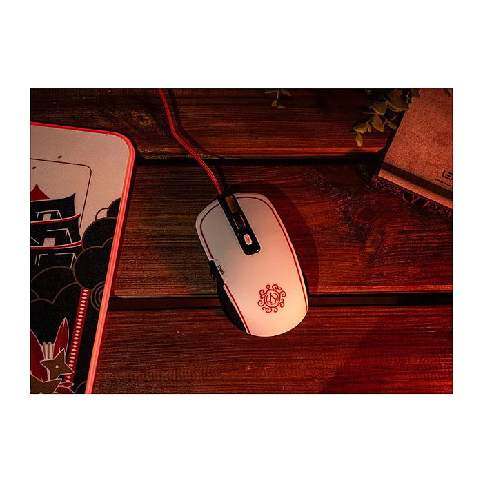 LEXIP X UBISOFT Assassin's Creed Shadows Ratón Óptico para Juegos, 12000 DPI, Cable USB 1.8 m, Color Negro/Dorado/Rojo/Blanco LEXIP X UBISOFT Assassin's Creed Shadows Ratón Óptico para Juegos, 12000 DPI, Cable USB 1.8 m, Color Negro/Dorado/Rojo/Blanco