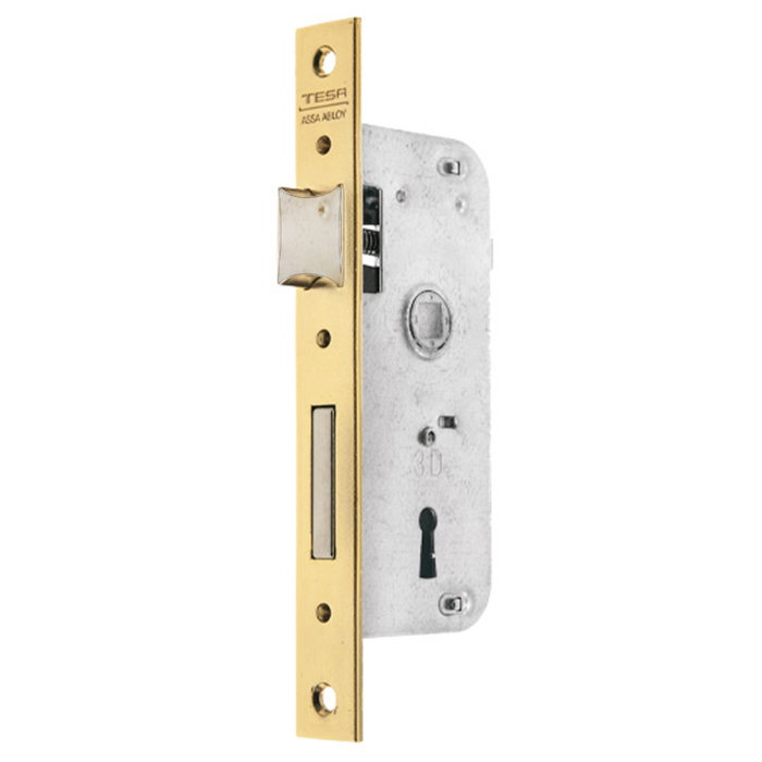 TESA Cerradura 2002/30 HL de embutir reversible para puertas de madera