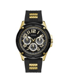 Guess GW0051G2 con caja dorada y correa negra