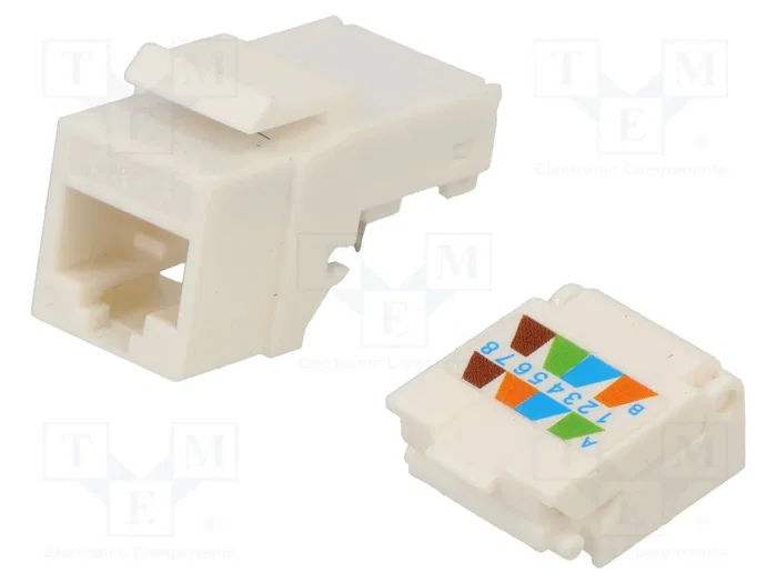 GOOBAY Módulo RJ45 Keystone Cat 6 Blanco GOOBAY Módulo RJ45 Keystone Cat 6 Blanco
