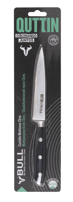 Quttin Cuchillo Multiusos 13Cm Quttin Bull Edi (4 Unidades)