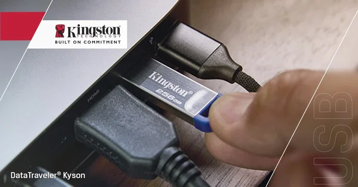 Kingston DataTraveler Kyson 256 GB USB 3.2 Gen 1 Acero inoxidable Kingston DataTraveler Kyson 256 GB USB 3.2 Gen 1 Acero inoxidable