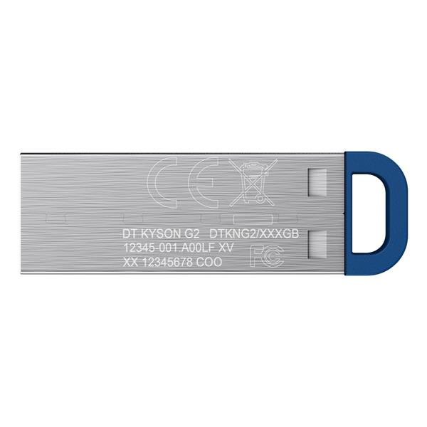 Kingston DataTraveler Kyson 256GB USB 3.2 Gen 1 Acero inoxidable