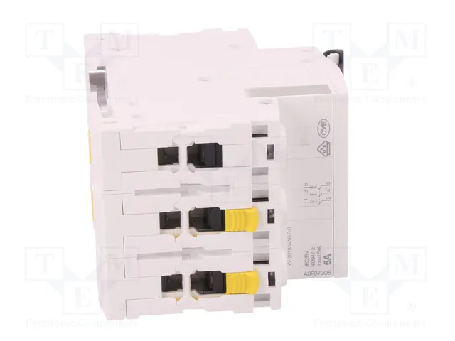 SCHNEIDER ELECTRIC Interruptor magnetotérmico ACTI9 iC60H 3 polos 6A Curva C