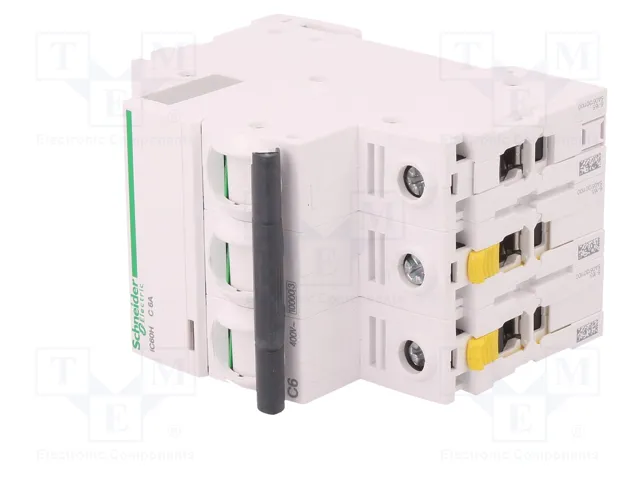 SCHNEIDER ELECTRIC Interruptor magnetotérmico ACTI9 iC60H 3 polos 6A Curva C
