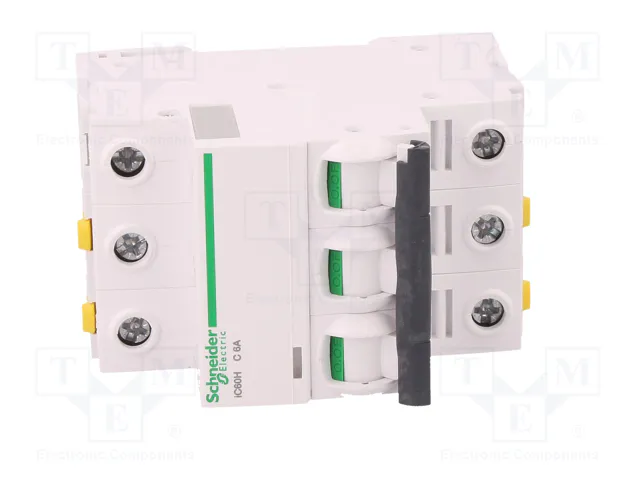 SCHNEIDER ELECTRIC Interruptor magnetotérmico ACTI9 iC60H 3 polos 6A Curva C
