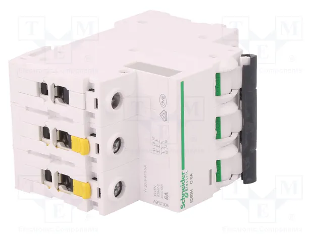 SCHNEIDER ELECTRIC Interruptor magnetotérmico ACTI9 iC60H 3 polos 6A Curva C